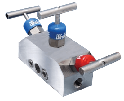 NV06 Double Block & Bleed Single Station Manifold