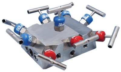 NV06 Double Block & Bleed Three Station Manifold
