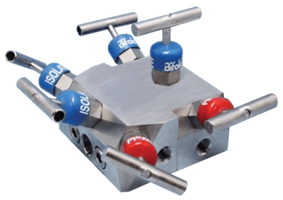 NV06 Double Block & Bleed Two Station Manifold