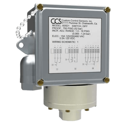 605D Series Pressure Switch