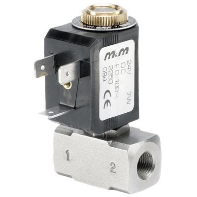 B298 2/2-Way Direct-Acting Solenoid Valve, G 1/8"