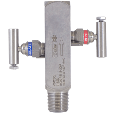 V-572 Block & Bleed Valve