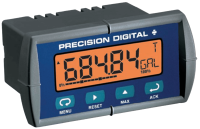 PD684 Loop Leader Loop-Powered Flow Rate/Totalizer Digital Panel Meter