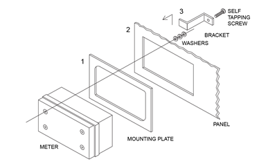 PDA6844 Panel Mounting Kit for PD686