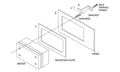 PDA6854 Panel Mounting Kit for PD685