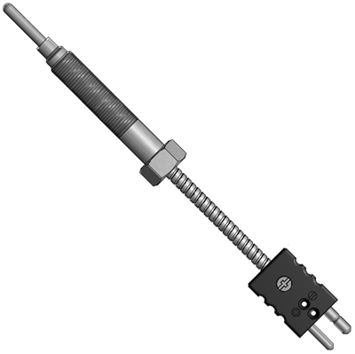 Fiberglass Melt-Bolt Thermocouples