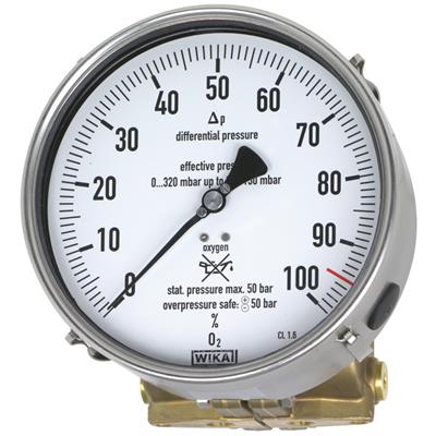 Model 712.15.160, 732.15.160 Differential Pressure Gauge