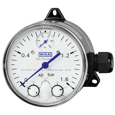 Model DPGS40 Differential Pressure Gauge with Micro Switch