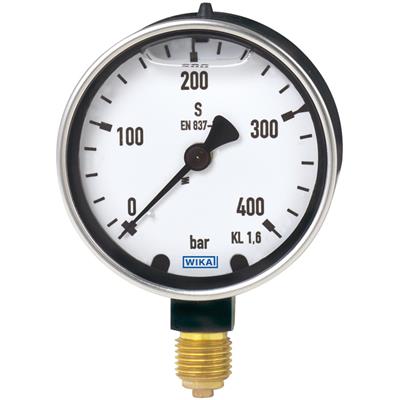 Bourdon Tube Pressure Gauge, Copper Alloy - 213.40