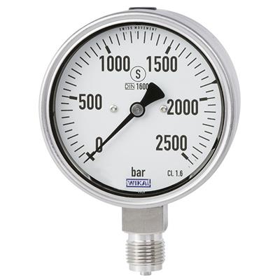 Bourdon Tube Pressure Gauge, Stainless Steel - NewPG23HP-S