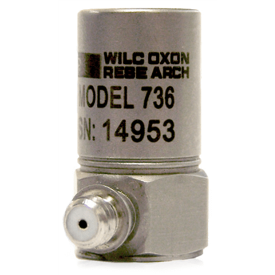 Model 736/736T Compact High Sensitivity High Frequency Accelerometer